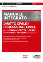 L’esame di Avvocato 2026-2027 – Pareri e Atti Giudiziari di Diritto Civile per la prova scritta
