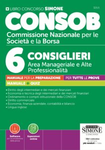 CONSOB – 6 Consiglieri Area Manageriale e Alte Professionalità – Manuale – 321/1