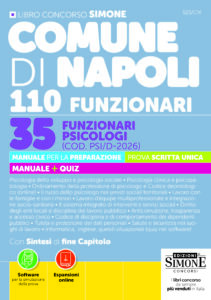 Comune di Napoli 110 Funzionari - 35 Funzionari Psicologi (COD. PSI/D-2026)