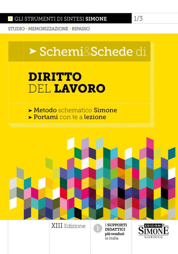 Schemi & Schede di Diritto del Lavoro - 1/3