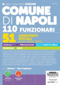 Comune di Napoli 110 Funzionari - 51 Assistenti Sociali (COD.ASS/D-2026)