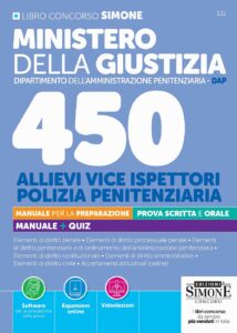 Concorso Ministero della Giustizia Dipartimento dell'Amministrazione Penitenziaria DAP - 450 Allievi Vice Ispettori Polizia Penitenziaria - Manuale - 331