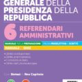 Segretariato generale della Presidenza della Repubblica - 6 Referendari amministrativi