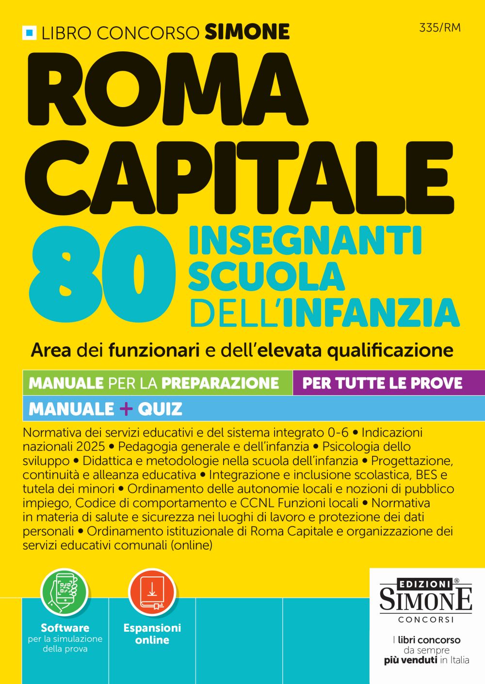 Roma Capitale 80 Insegnanti scuola dell'infanzia